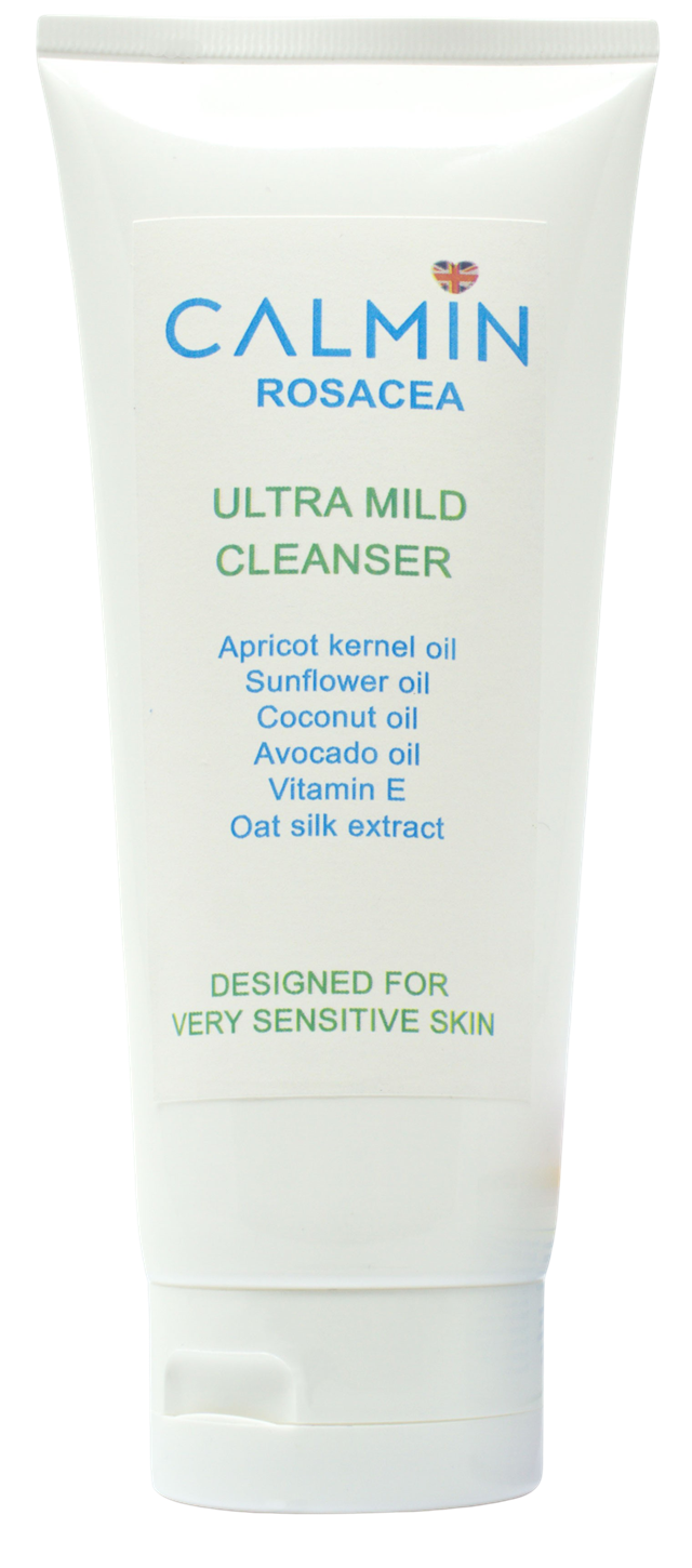 CALMIN Ultra Mild Cleanser — apricot kernel, sunflower, oat silk extract
